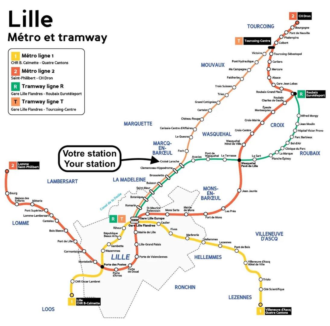 Marcq en Baroeul - Superb apartment + parking