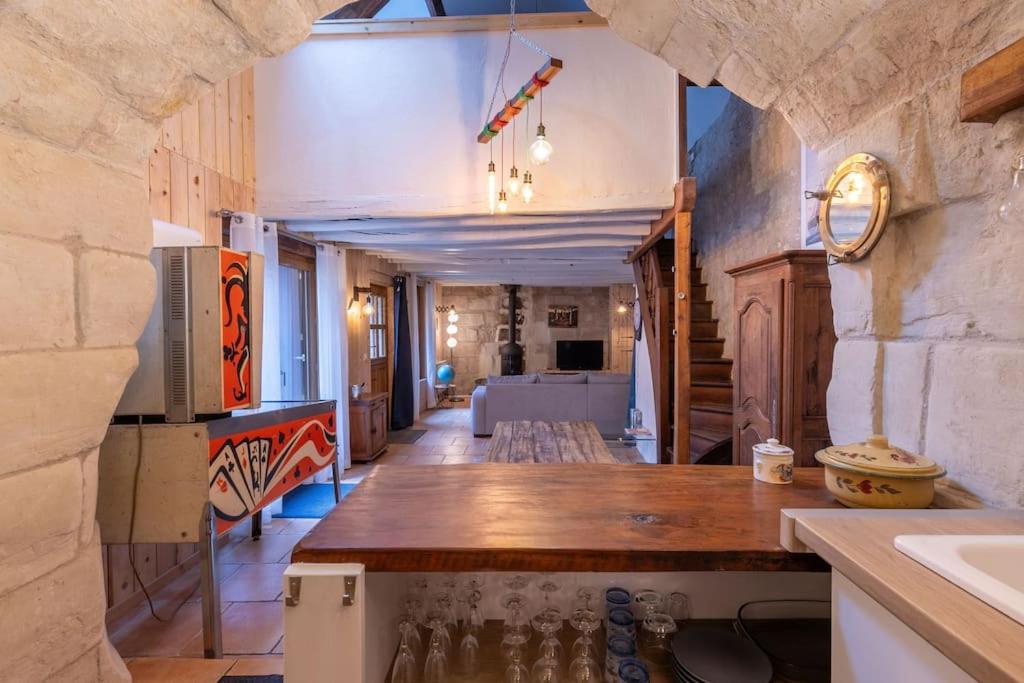 La Mazère - Maison atypique avec extérieur