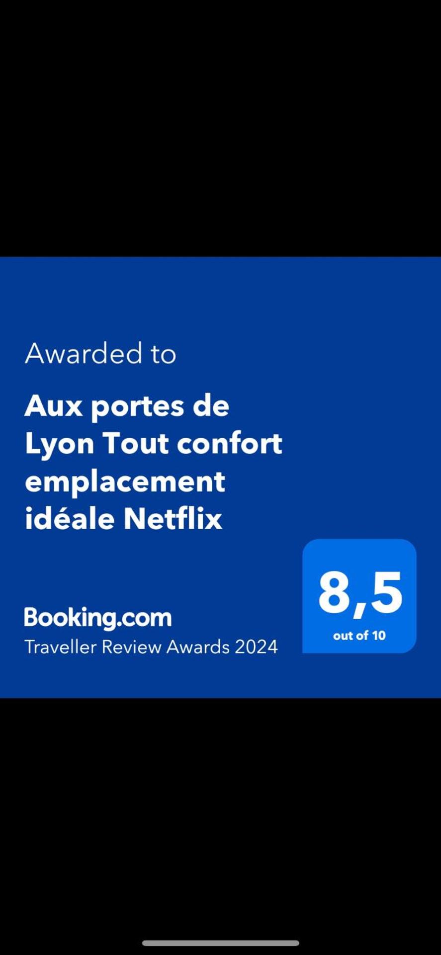 Aux portes de Lyon Tout confort emplacement idéale Netflix
