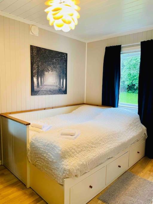 Solrikt og sentralt. Ta med både to og firbeinte