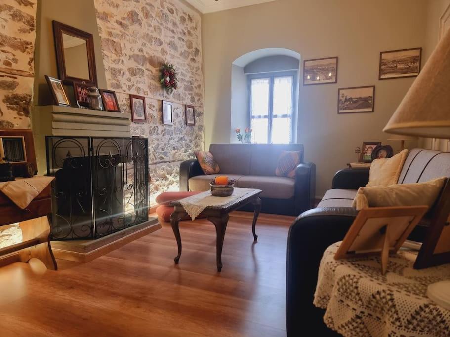 Βίλα Ελιά Παραδοσιάκο σπίτι στην Αμφίκλεια