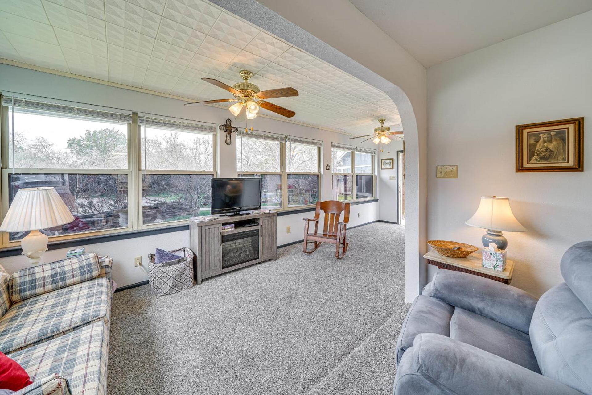 Cozy Kerrville Guest Cottage Near Guadalupe River!