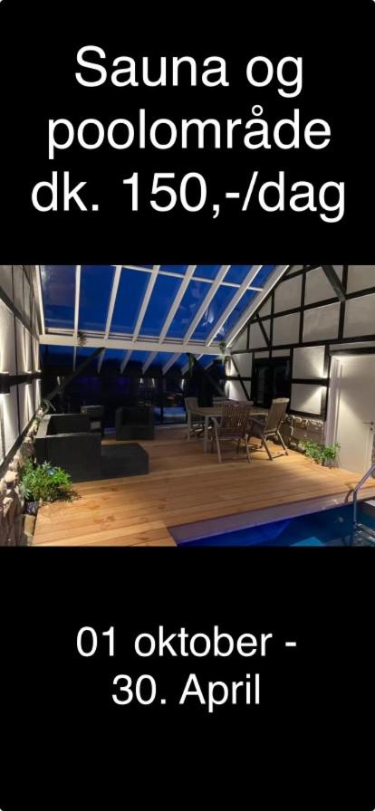 Poolhouse, no smoking everywhere