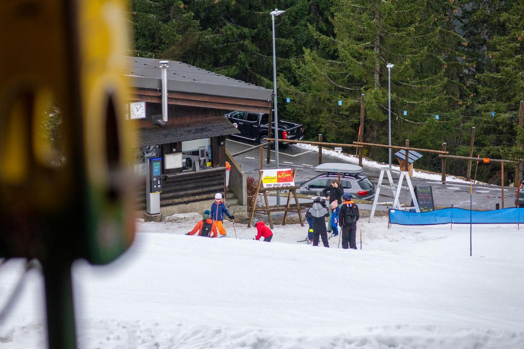 Cosy studio on the ski slopes