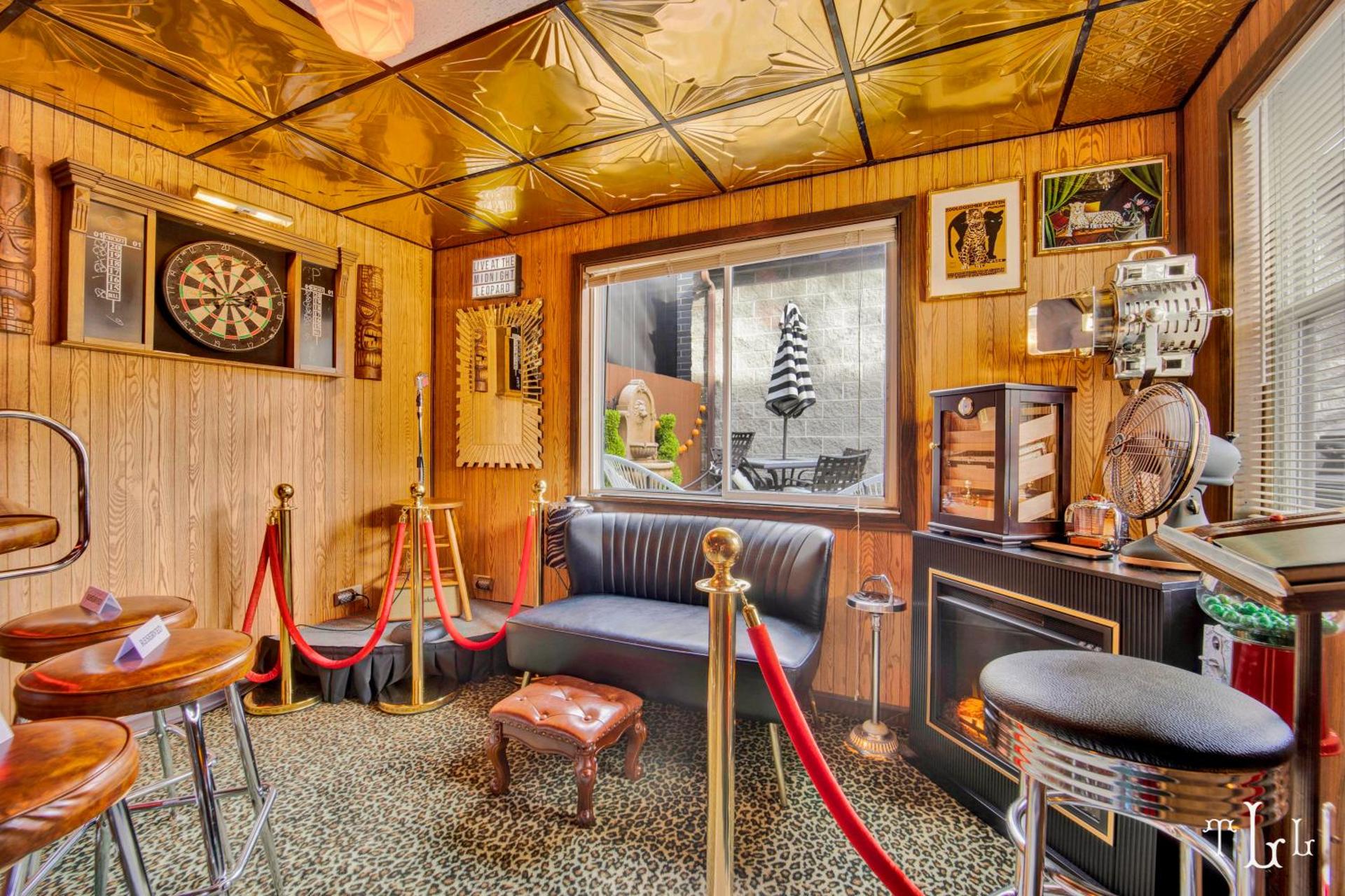 The Twin Lions: Bespoke Travel Lodge w/ Speakeasy*