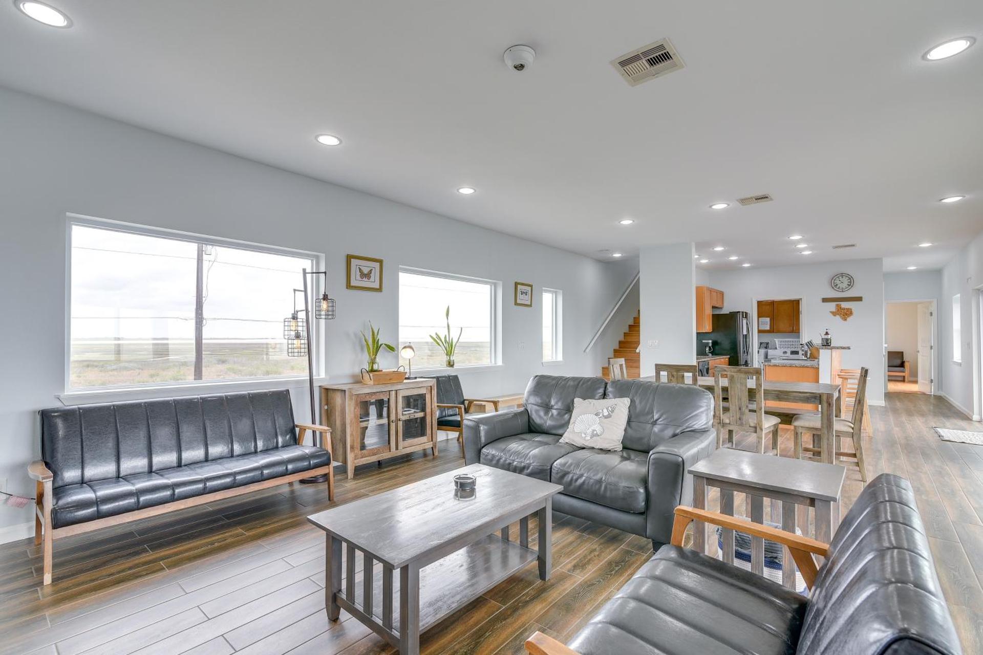 Boardwalk to Beach Ocean-View Surfside Home!