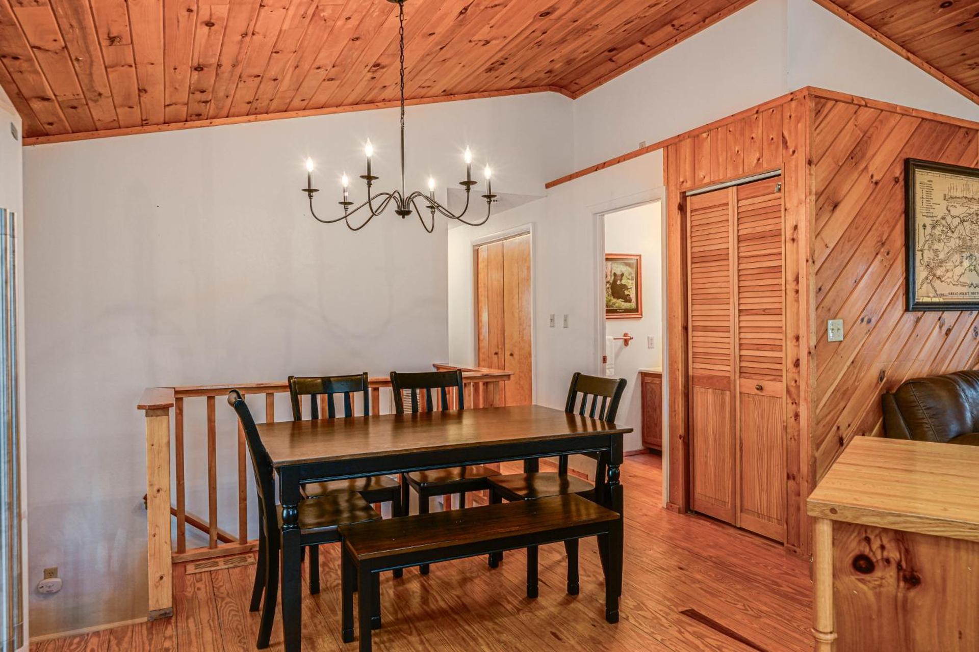 Bryson City Cabin with Hot Tub, Views and Pool Table!