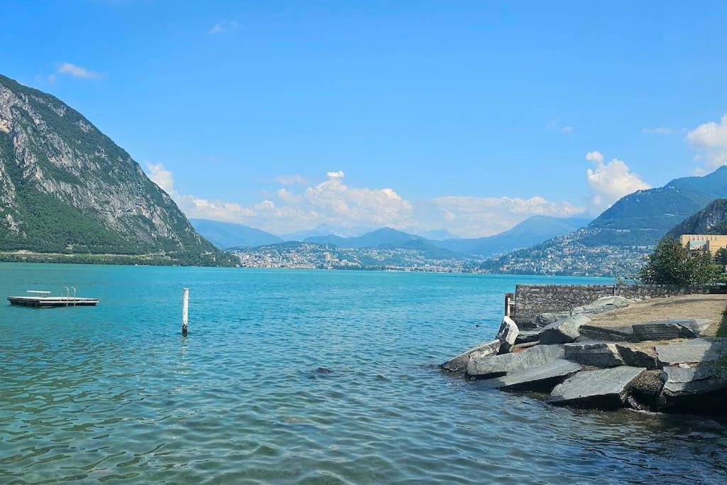 Idyllische Ferienwohnung in Bissone