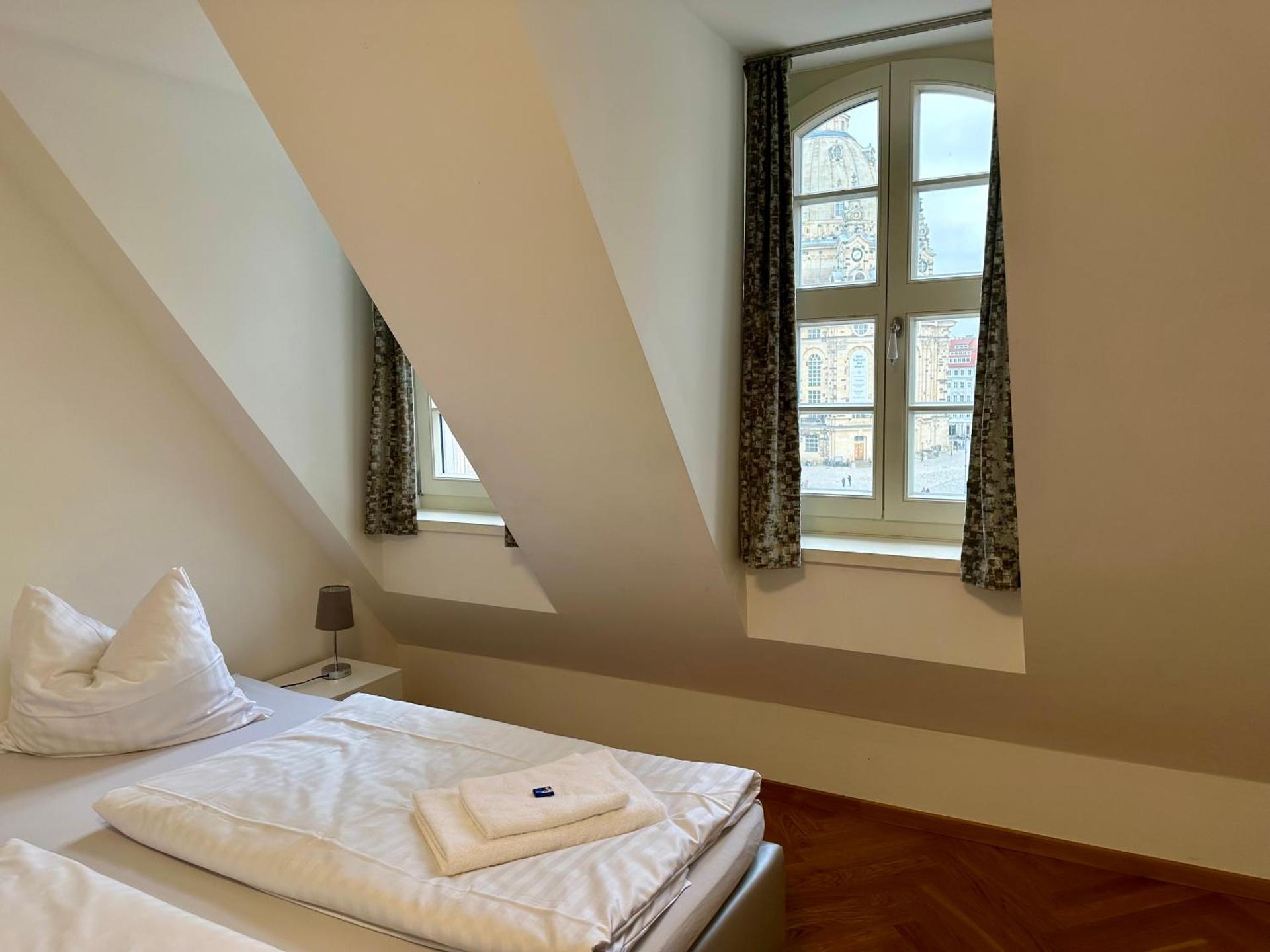 Exklusives Apartment mit einmaligem Blick zur Frauenkirche - Parkplatz kostenfrei