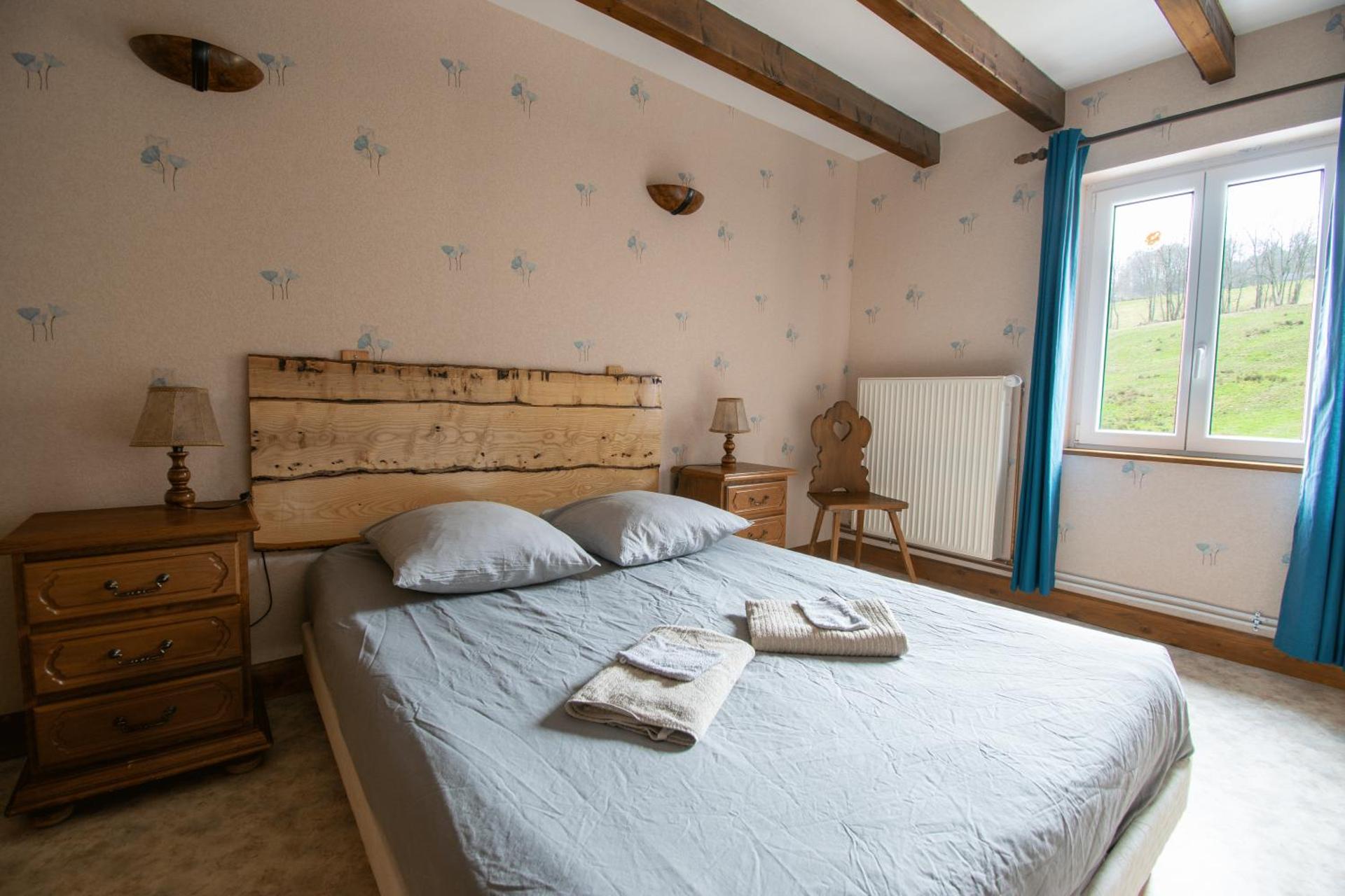 La ferme au gîte. (accepte les animaux)