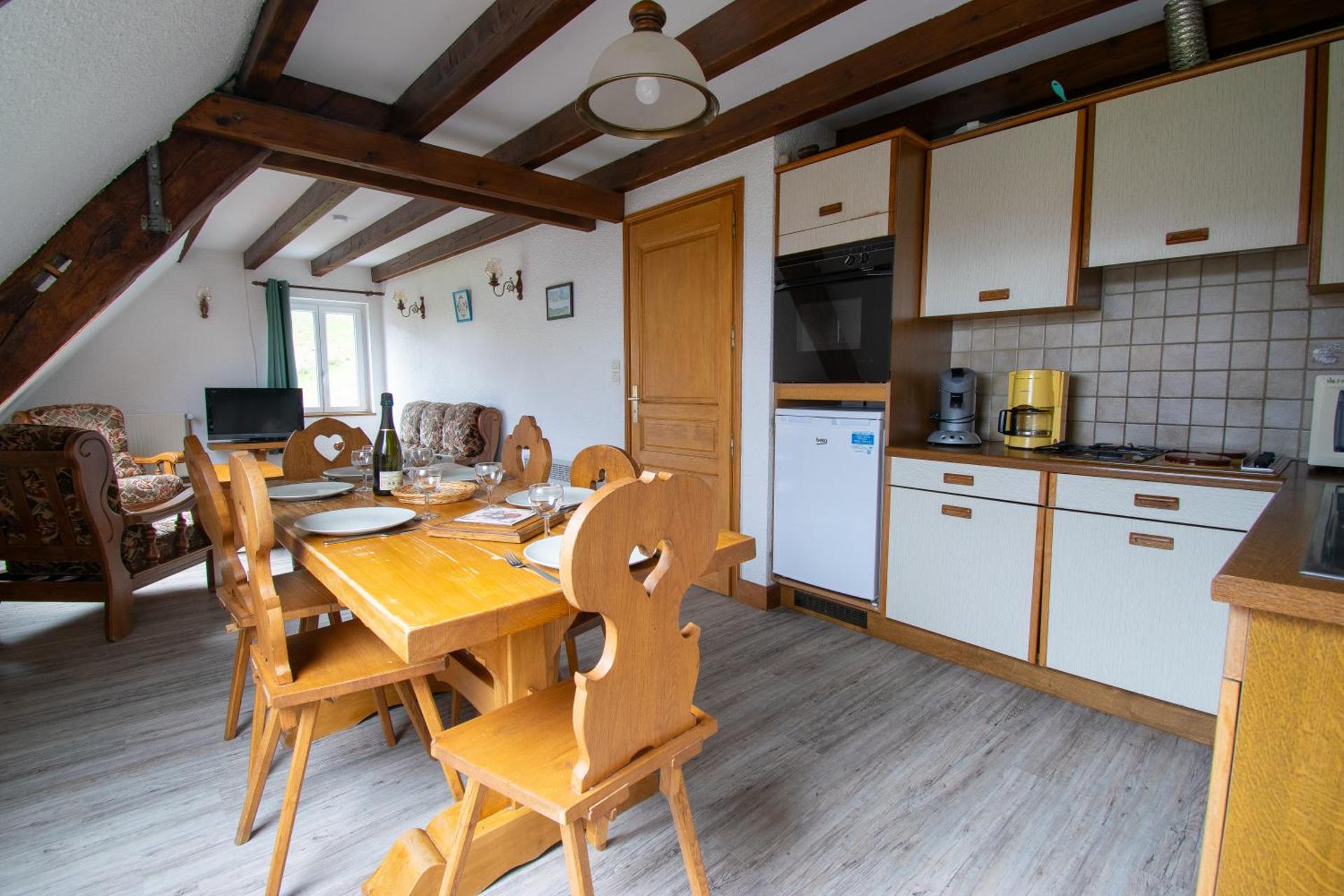 La ferme au gîte. (accepte les animaux)