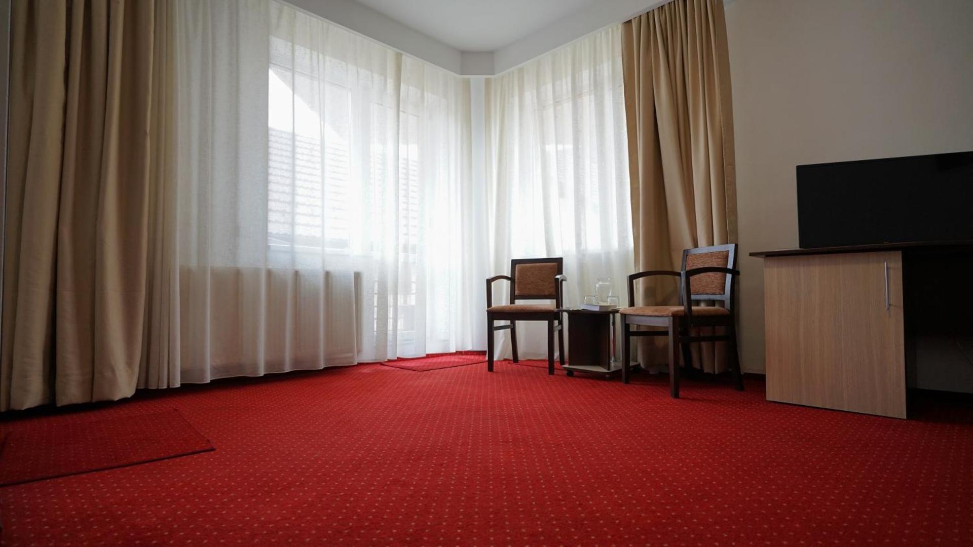 Værelse med kingsize-seng