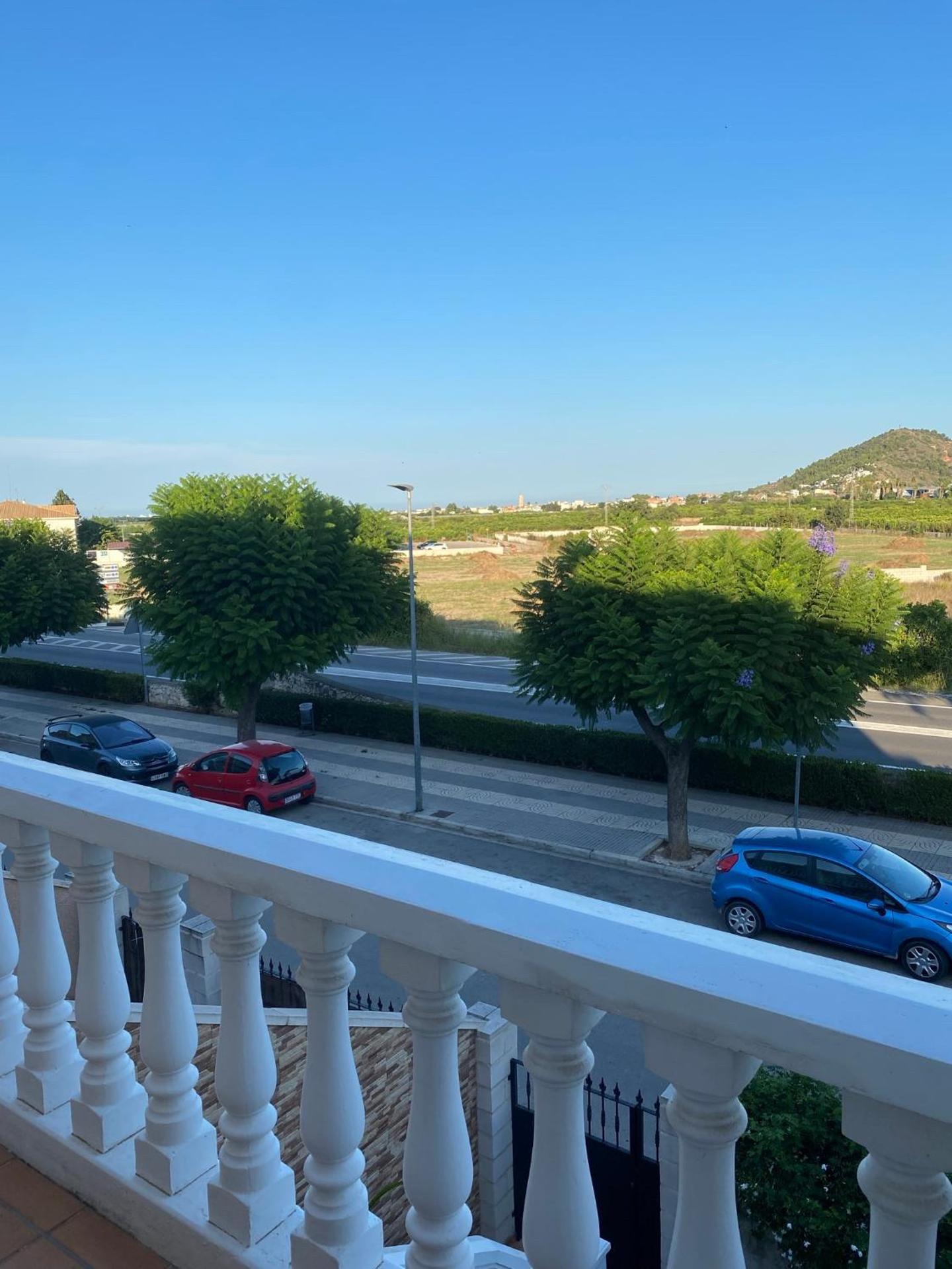 Comfortable guest room with balcony