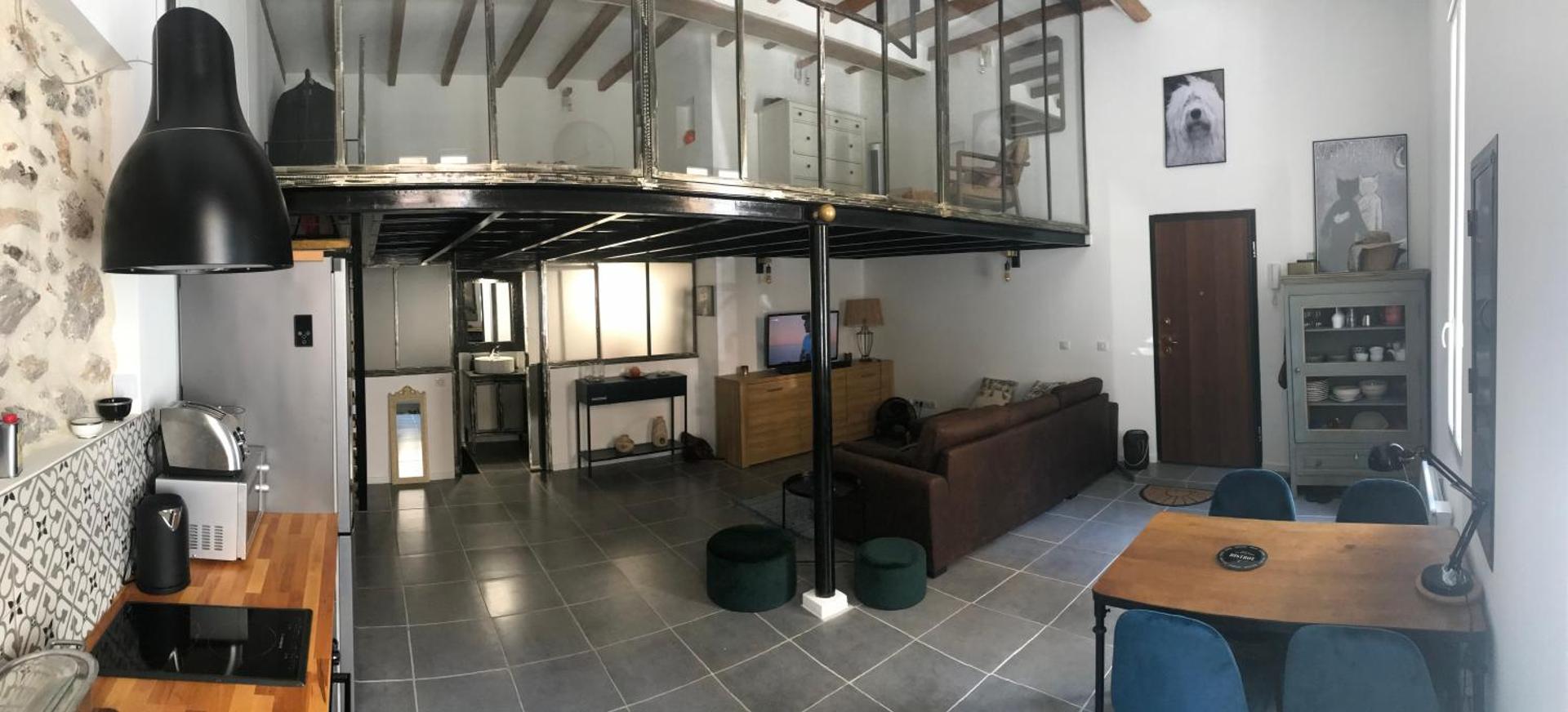 Appartement loft 60 m2 centre ville