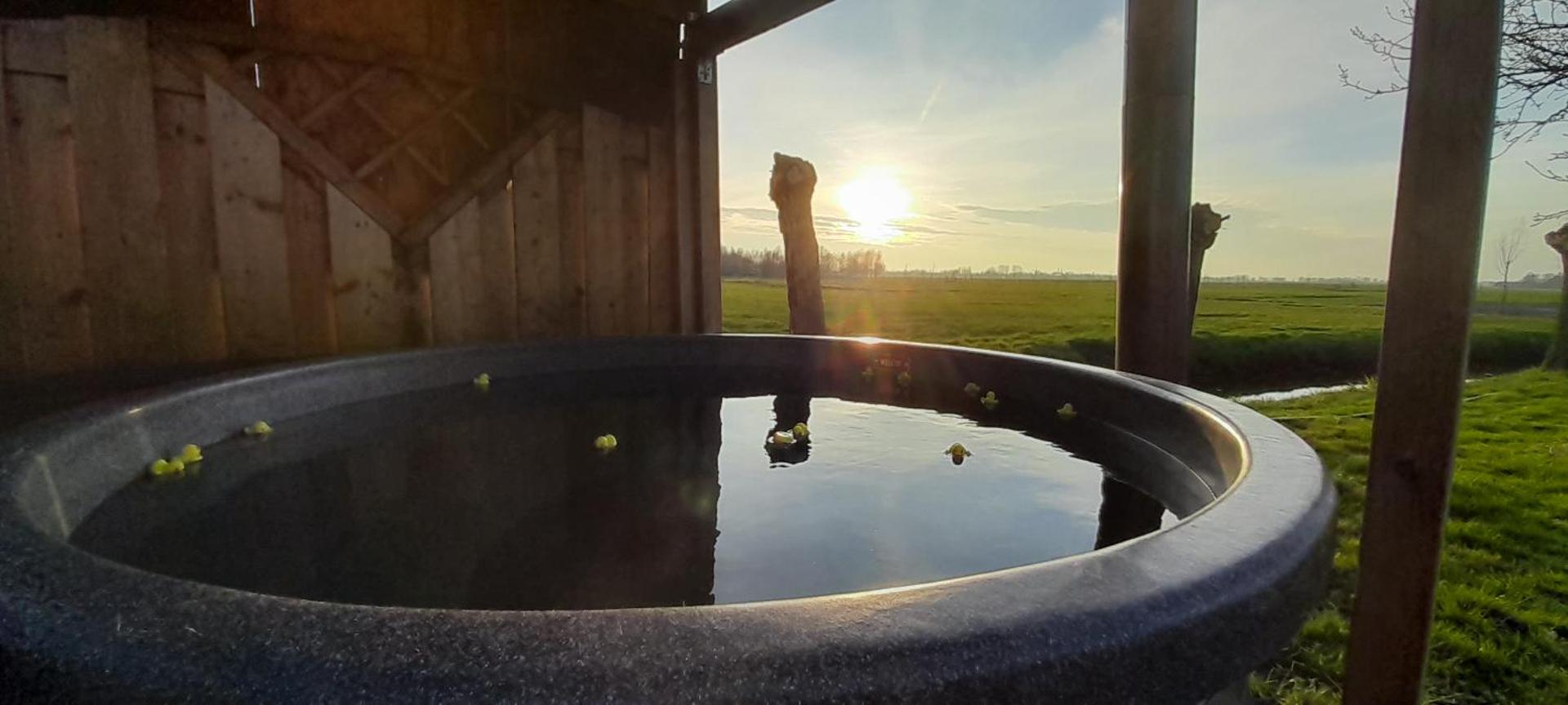 Stacaravan op de paardenboerderij Sneek