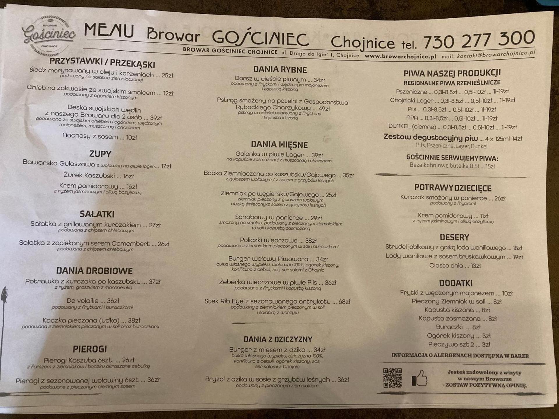 Browar Gościniec Chojnice