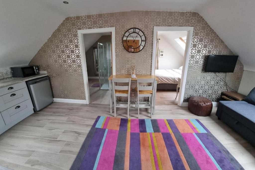 Modern loft with country views