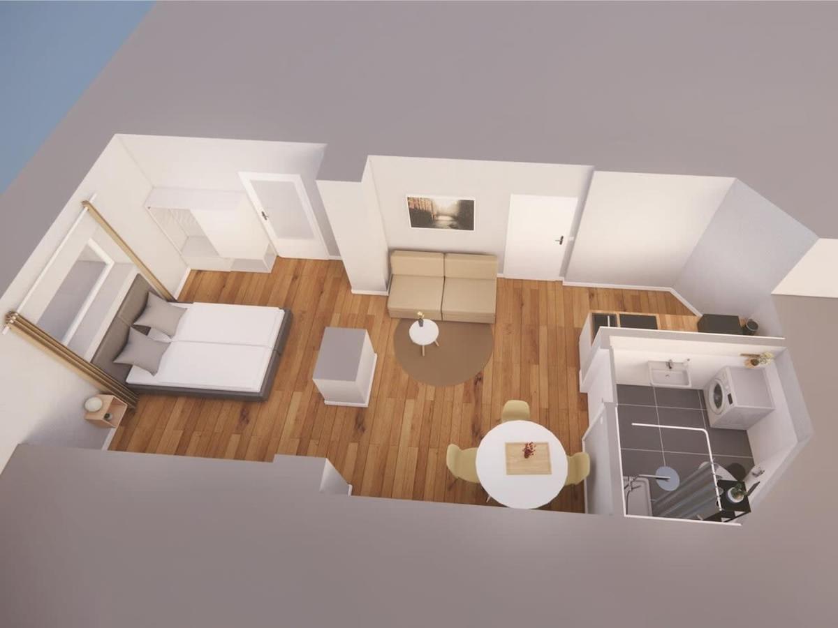 Studio for 4 Guests in Hamburg Rotherbaum