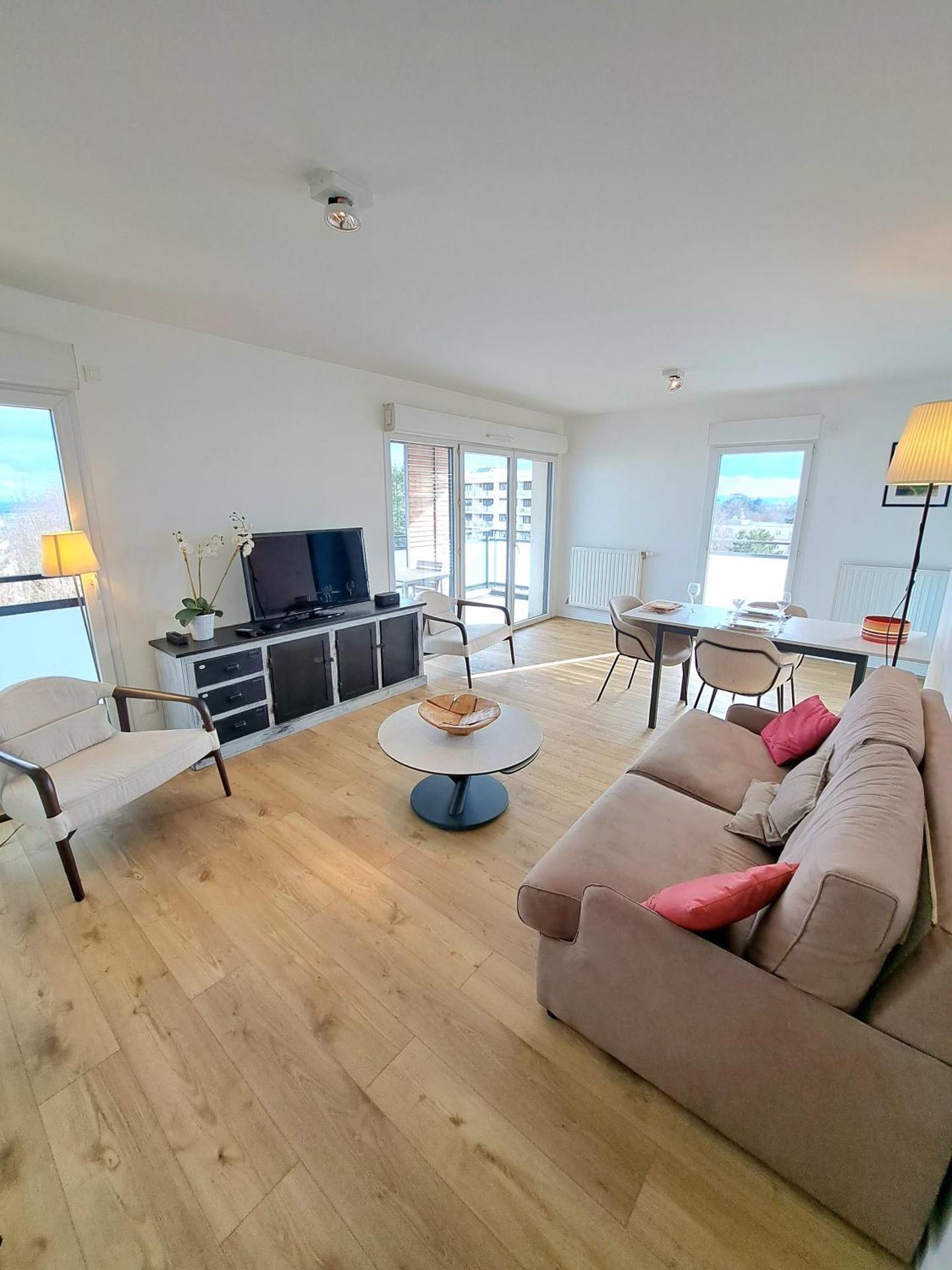 Côté Parc, appart design avec terrasse