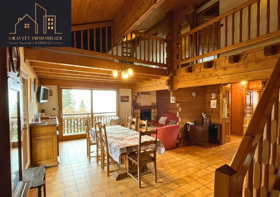 Chalet 4 pièces + Mezzanine , Les Carroz