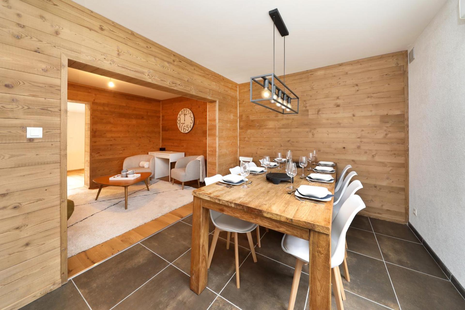 L'Echappée - Gîte chalet rénové, terrasse, jardin