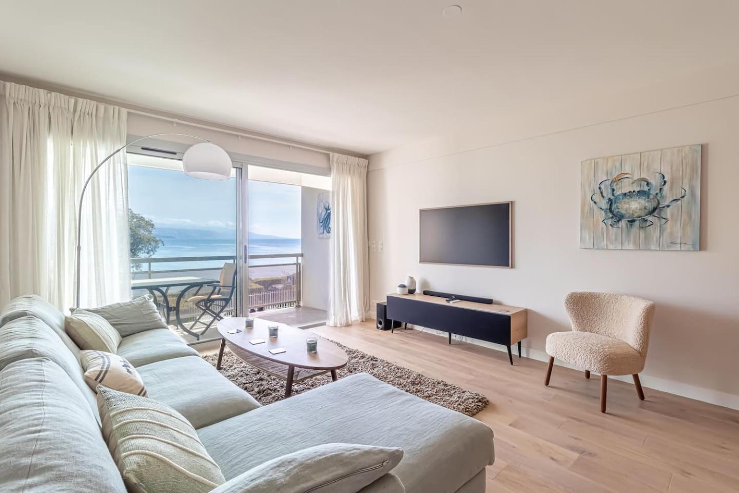magnificent 2-room apartment sea view Roquebrune