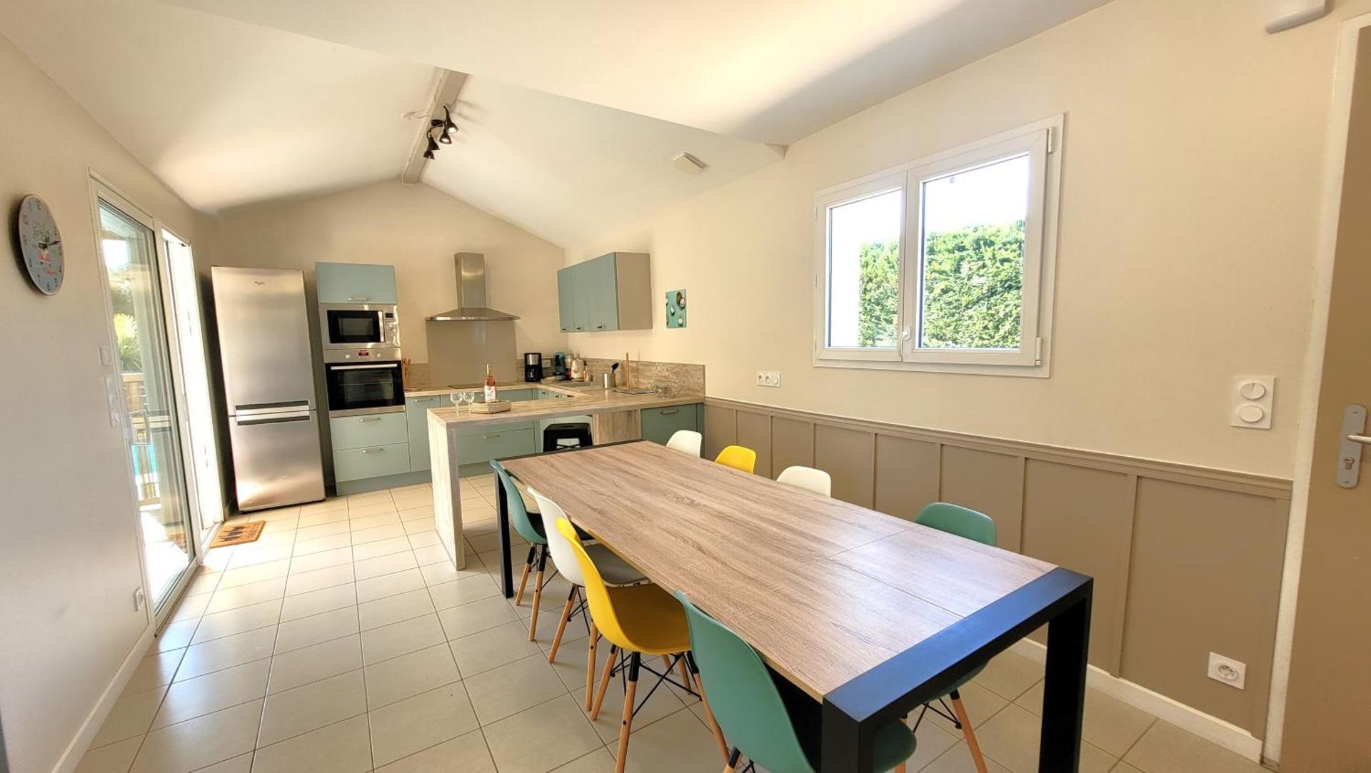 VILLA CASA KOKO 10 PERS piscine chauffée, pétanque, ping pong VIEUX-BOUCAU