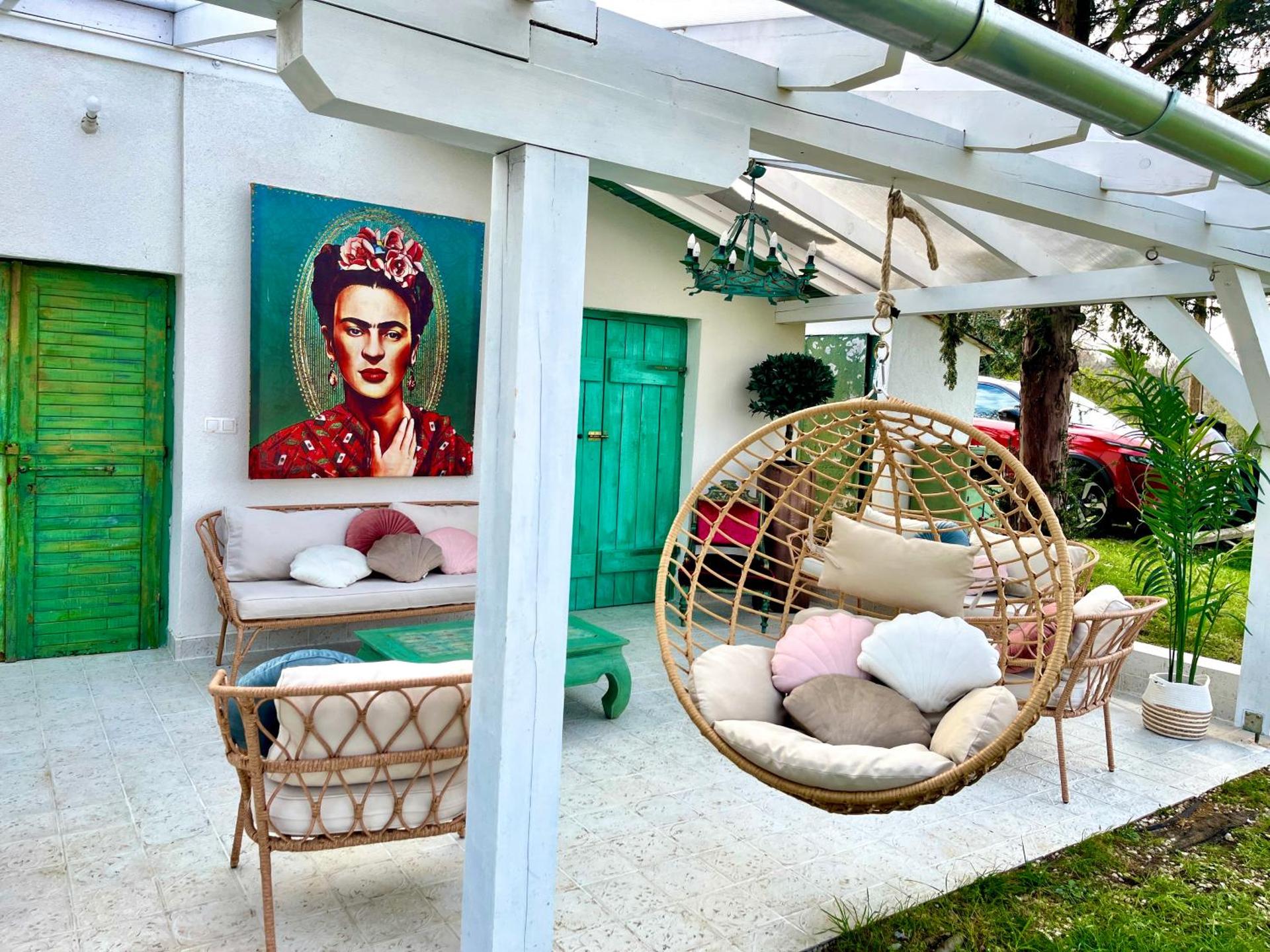 Bohemian Eco lodge át lake Balaton