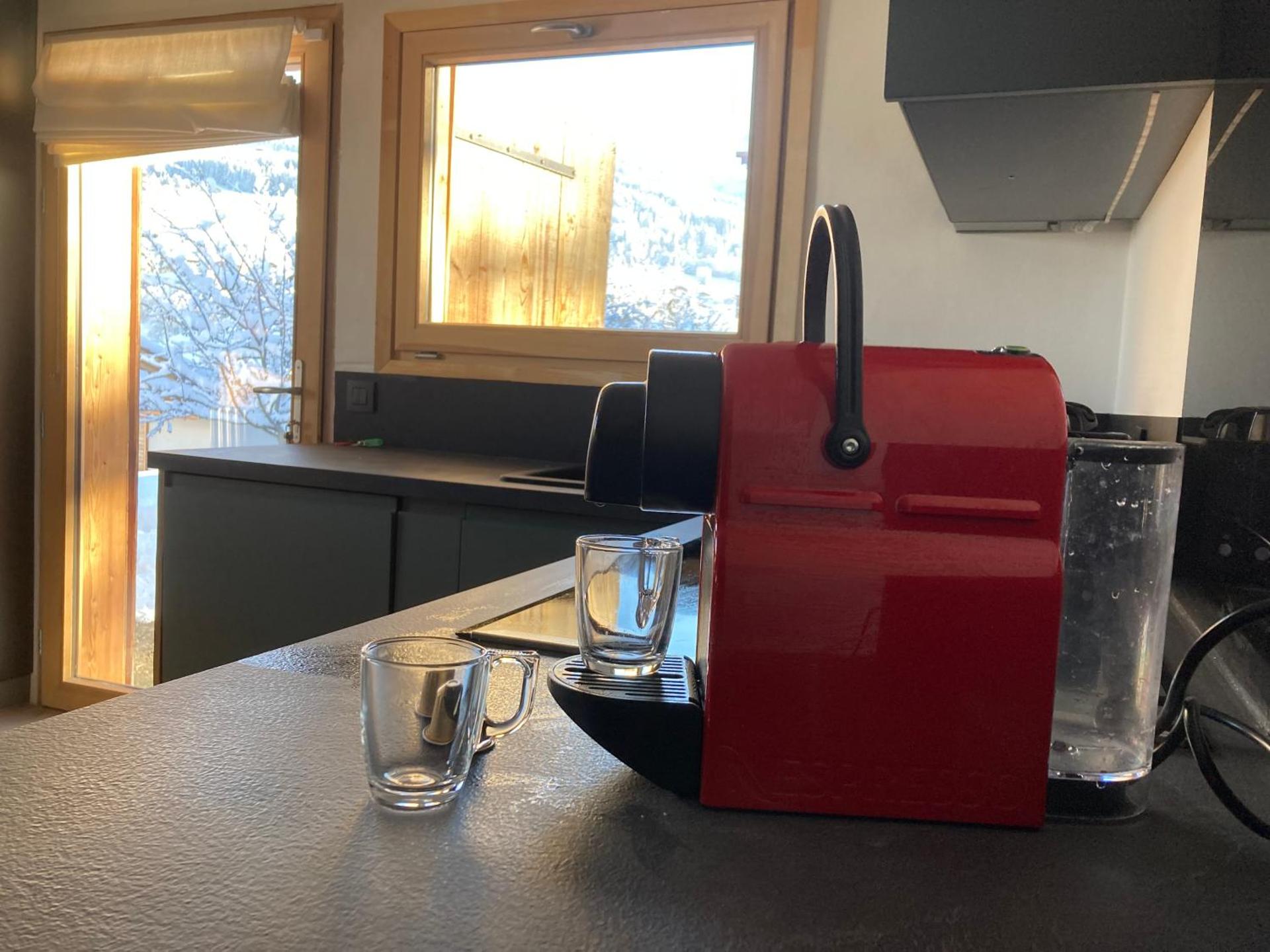 Renovated flat facing Mont Blanc