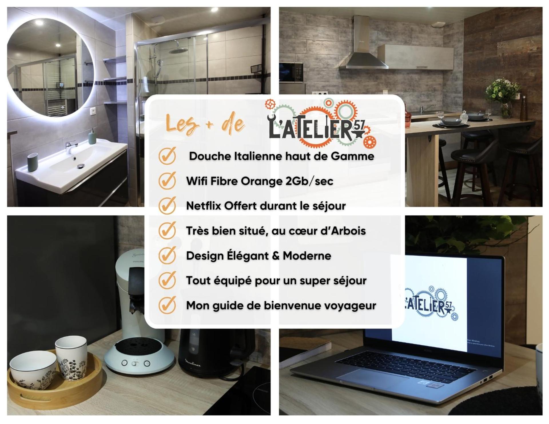 L'Atelier 57 - Votre meublé authentique !