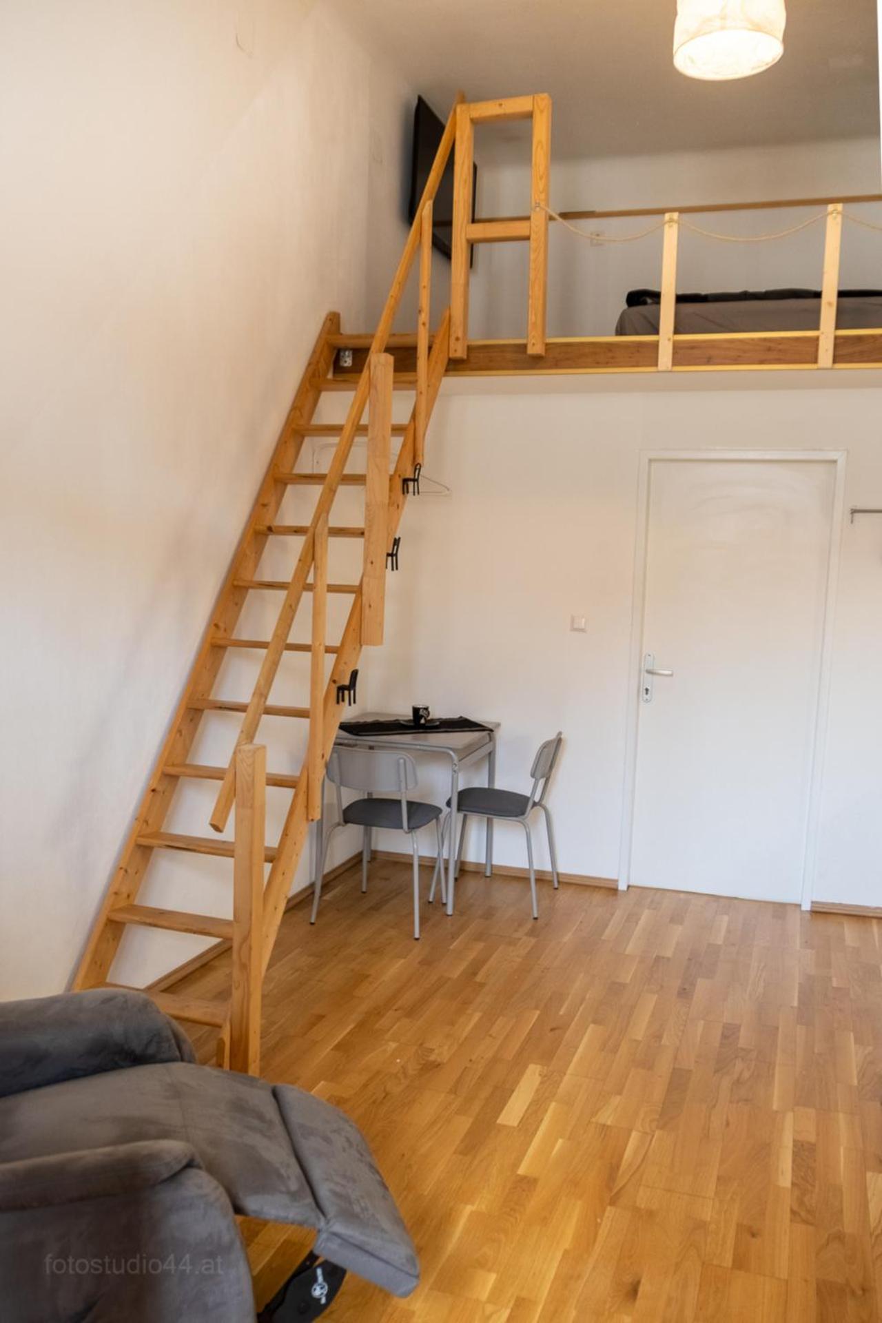 Gemütliches Studio mit Hochbett im Herzen von Graz