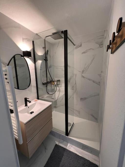 L'Appart 502, appartement familial et sa vue mer.