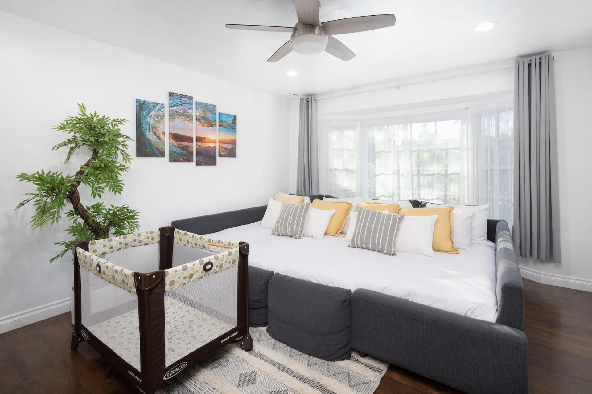 3 Bedroom House - Fire Pit Table BBQ - 10 Guests