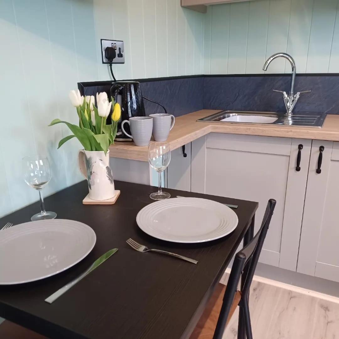 Cwtch Winnie Shepherd's Hut- Pen Cefn Farm Holiday