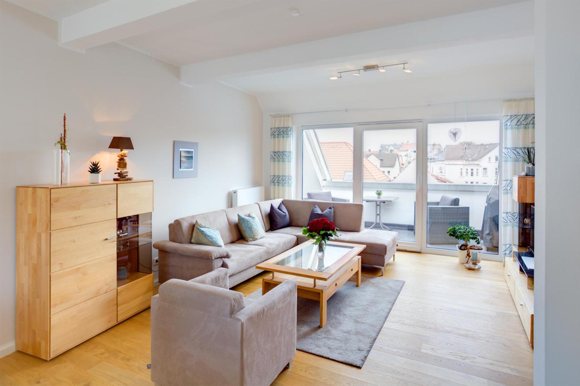 Two-Bedroom Apartment with Balcony