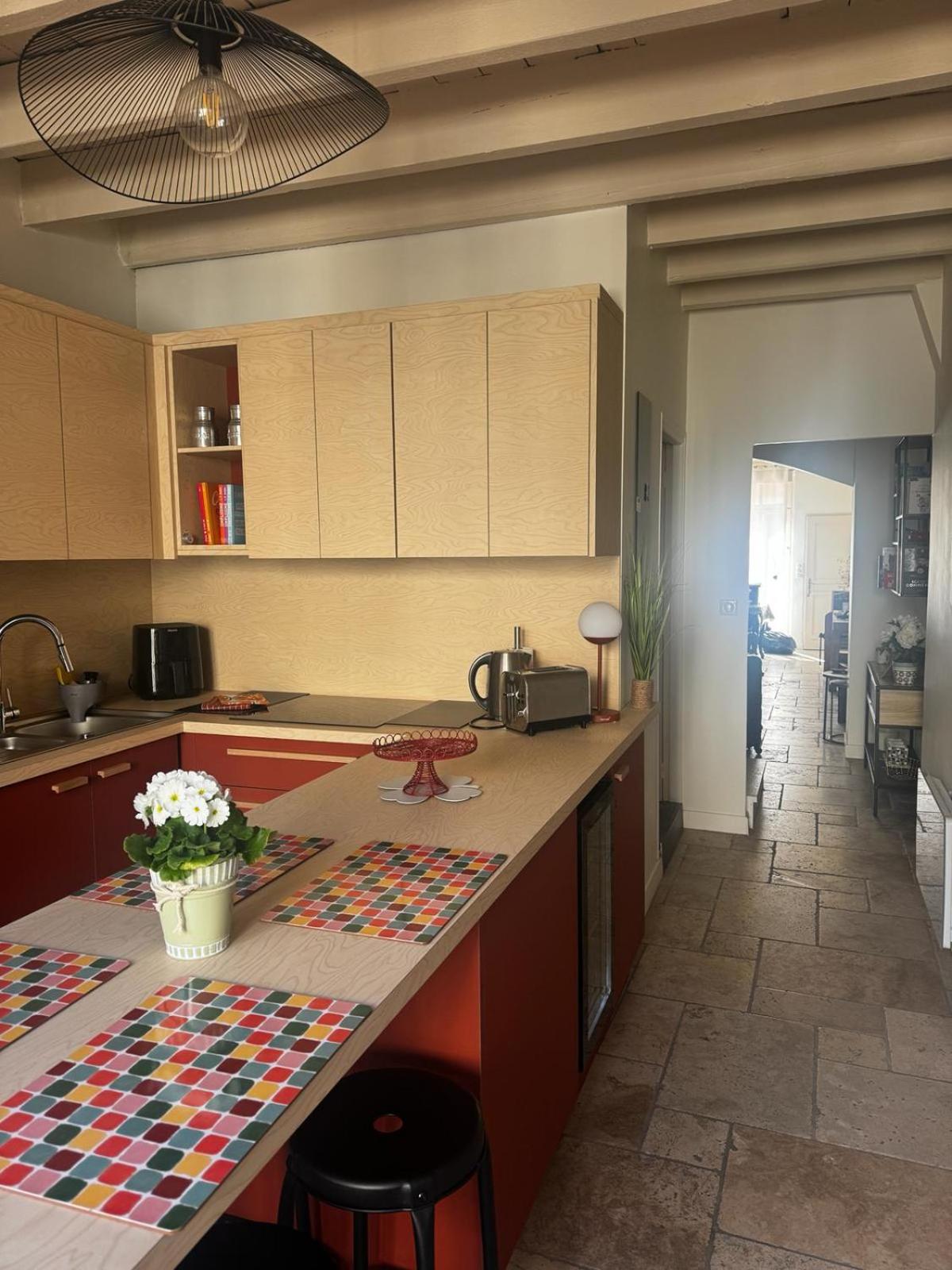 La maison de Marie, maison de ville 4 personnes, option chambre patio 2 pers supp