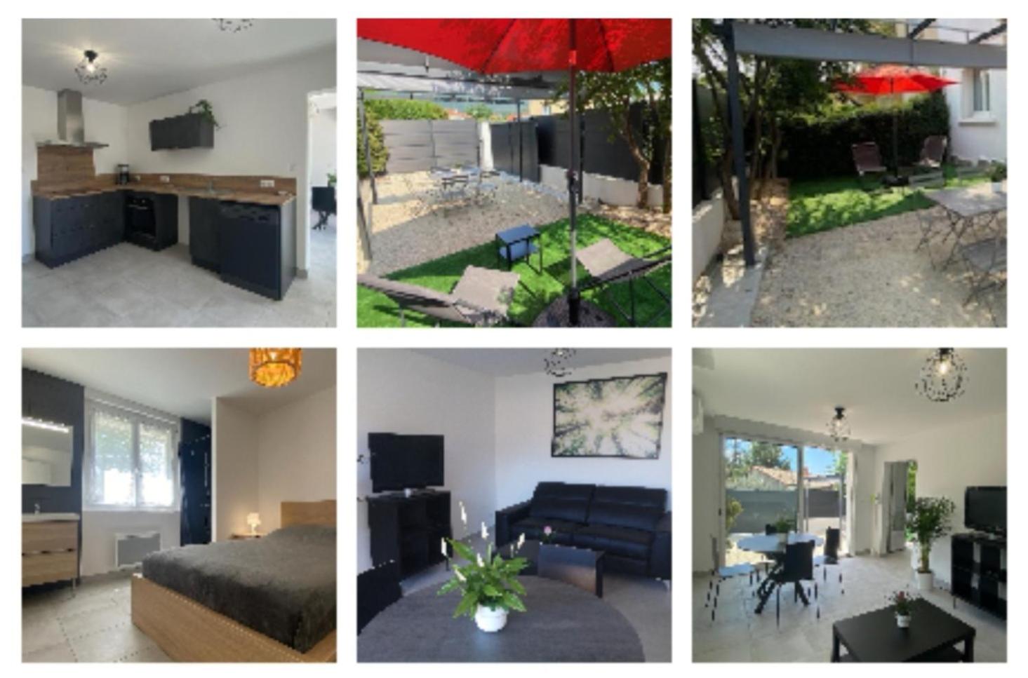 La perle de provence, appartement neuf en rez de Jardin clos, au calme, clim, salle d'eau dans chaque chambre, à 900m du centre de Nyons