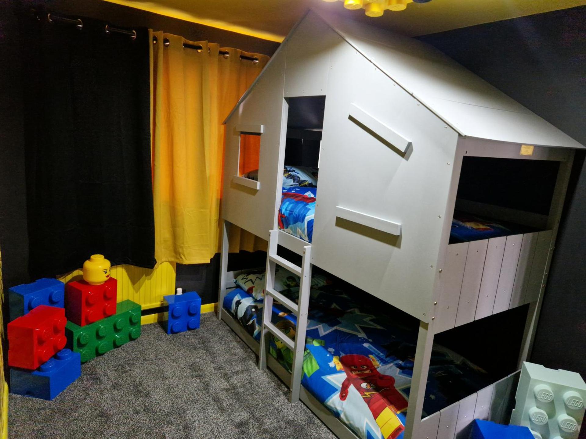 The Lego themed house