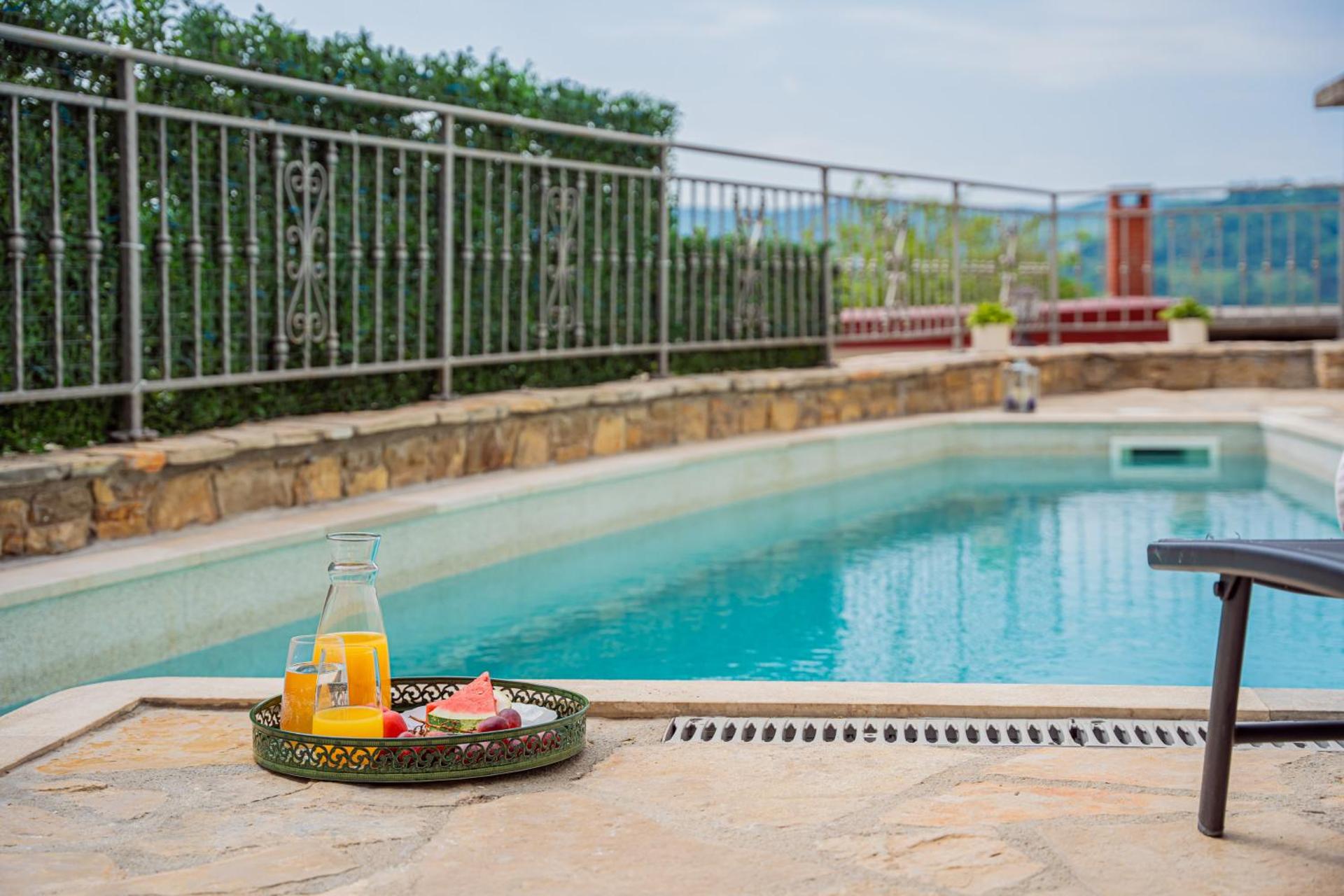 Holiday Home Belveder Motovun with heated pool