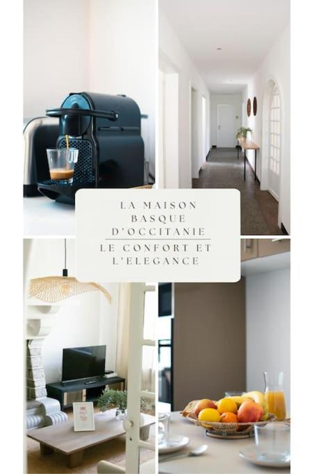 Le 17M - Maison Basque d'Occitanie Clim Jardin Parking