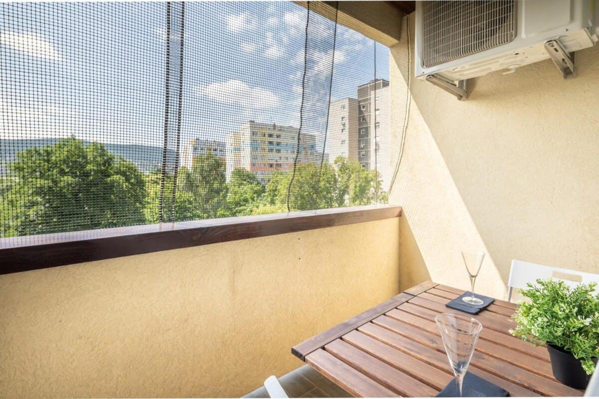 Cozy quiet apartment with a balcony