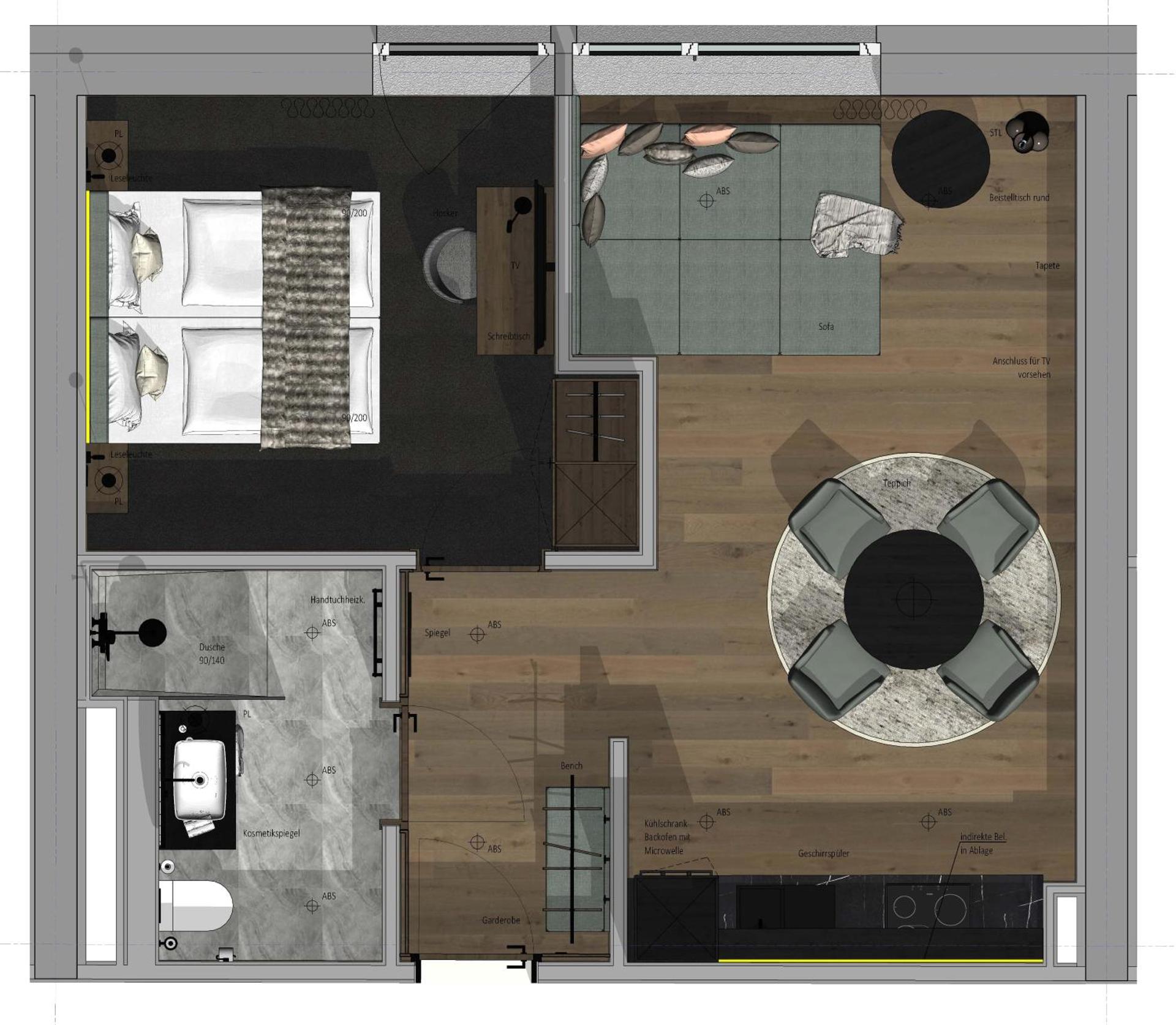 Photo of the whole room