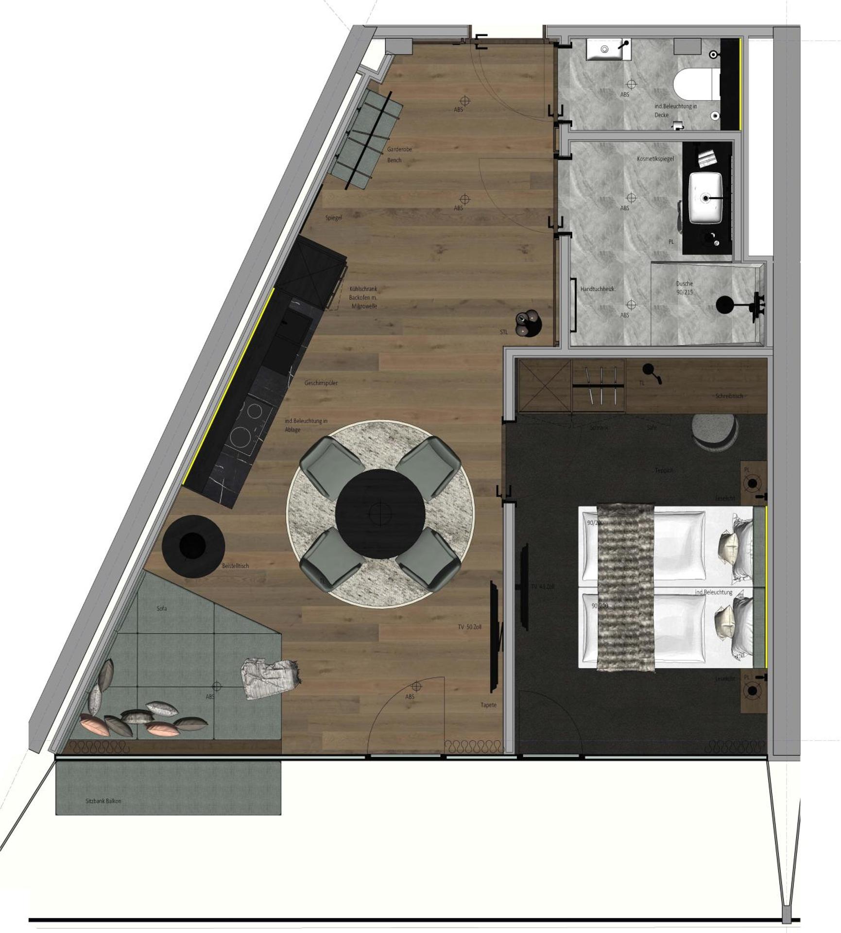 Photo of the whole room