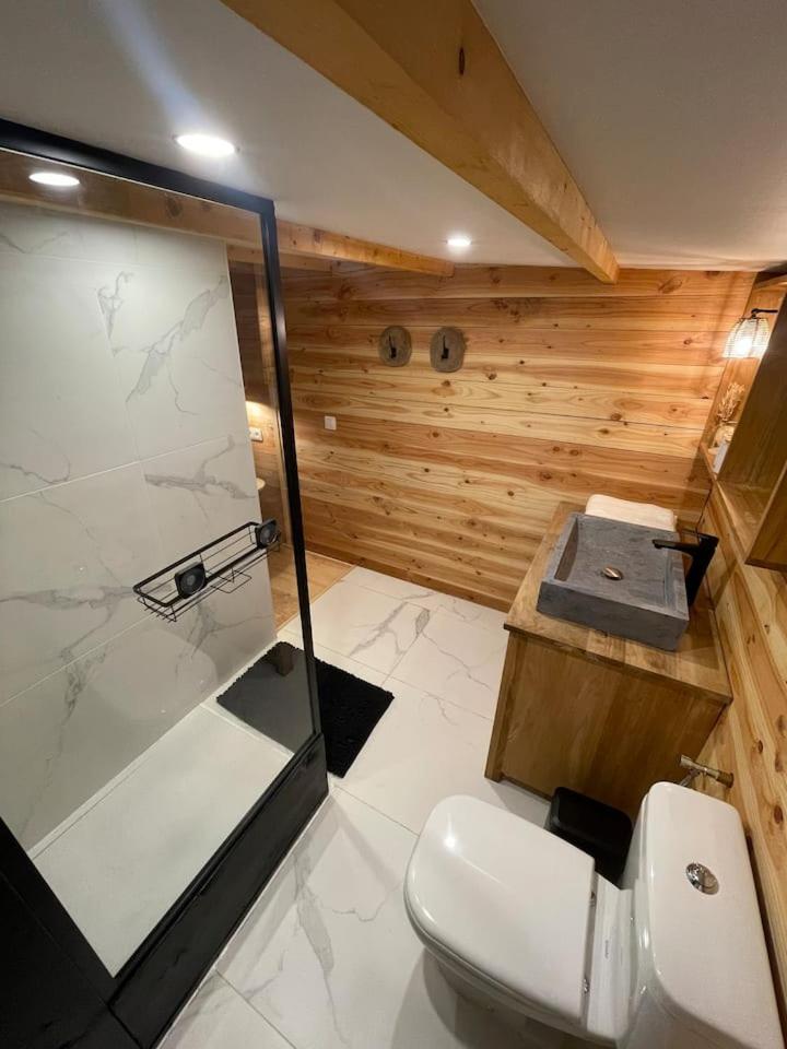 Cabane bien belge avec cinéma et jacuzzi