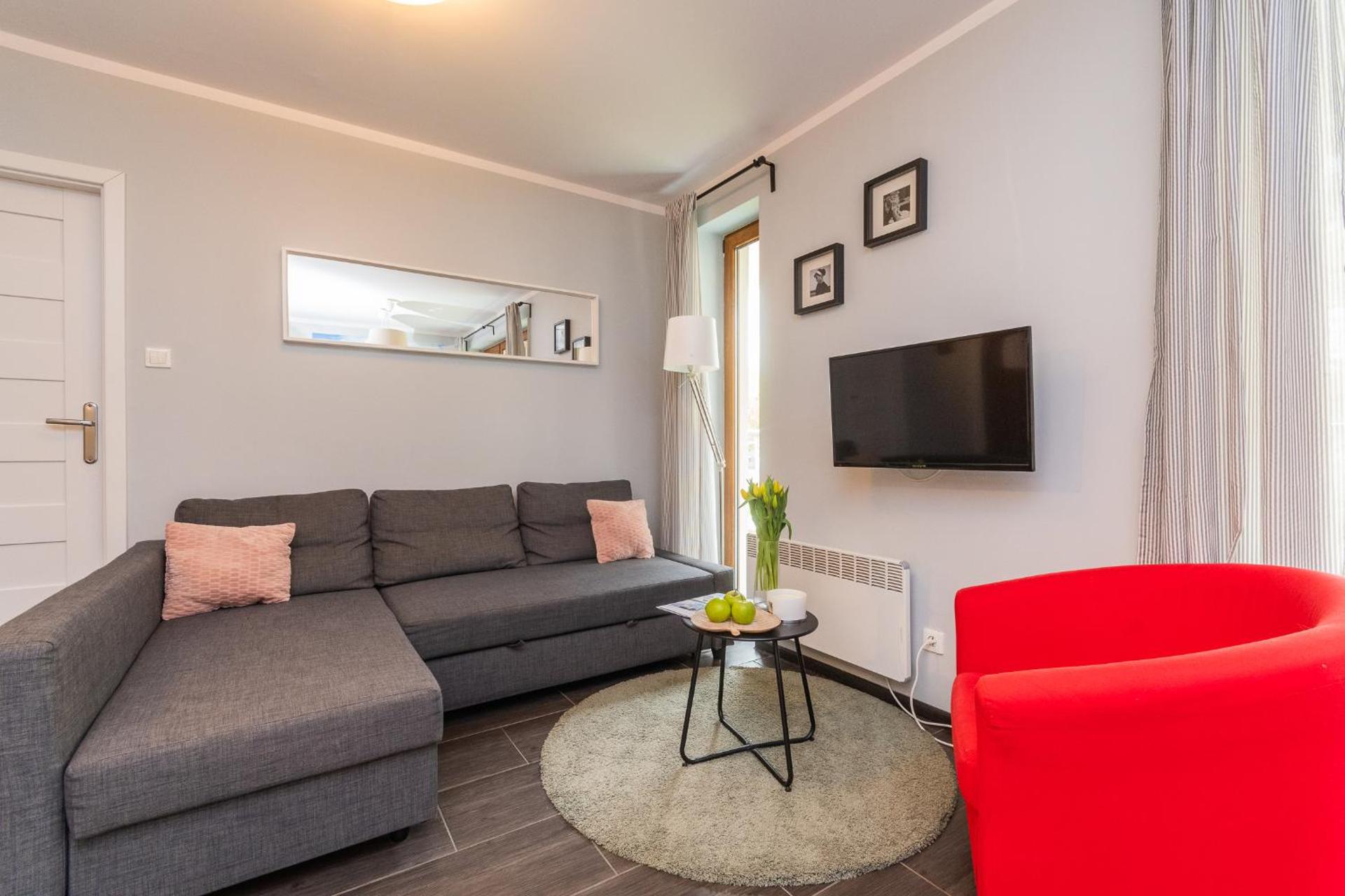 APARTAMENTY MIERZEJA - BALTIC PARK STEGNA, 33m2-57m2, 500 m od plaży, Bezpłatny Meleks