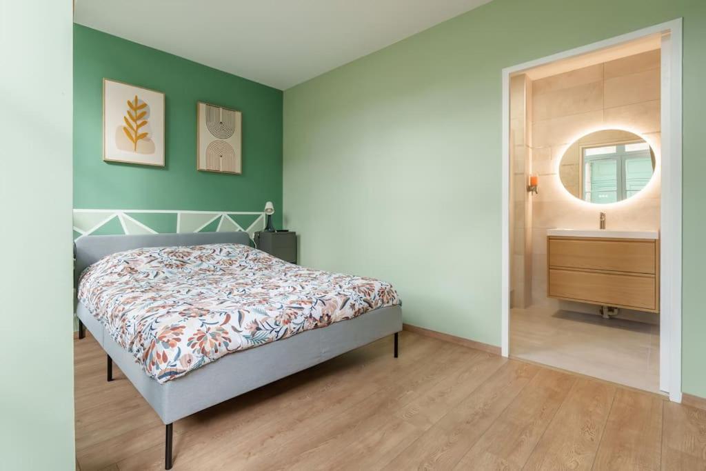 Appartement lumineux avec cour