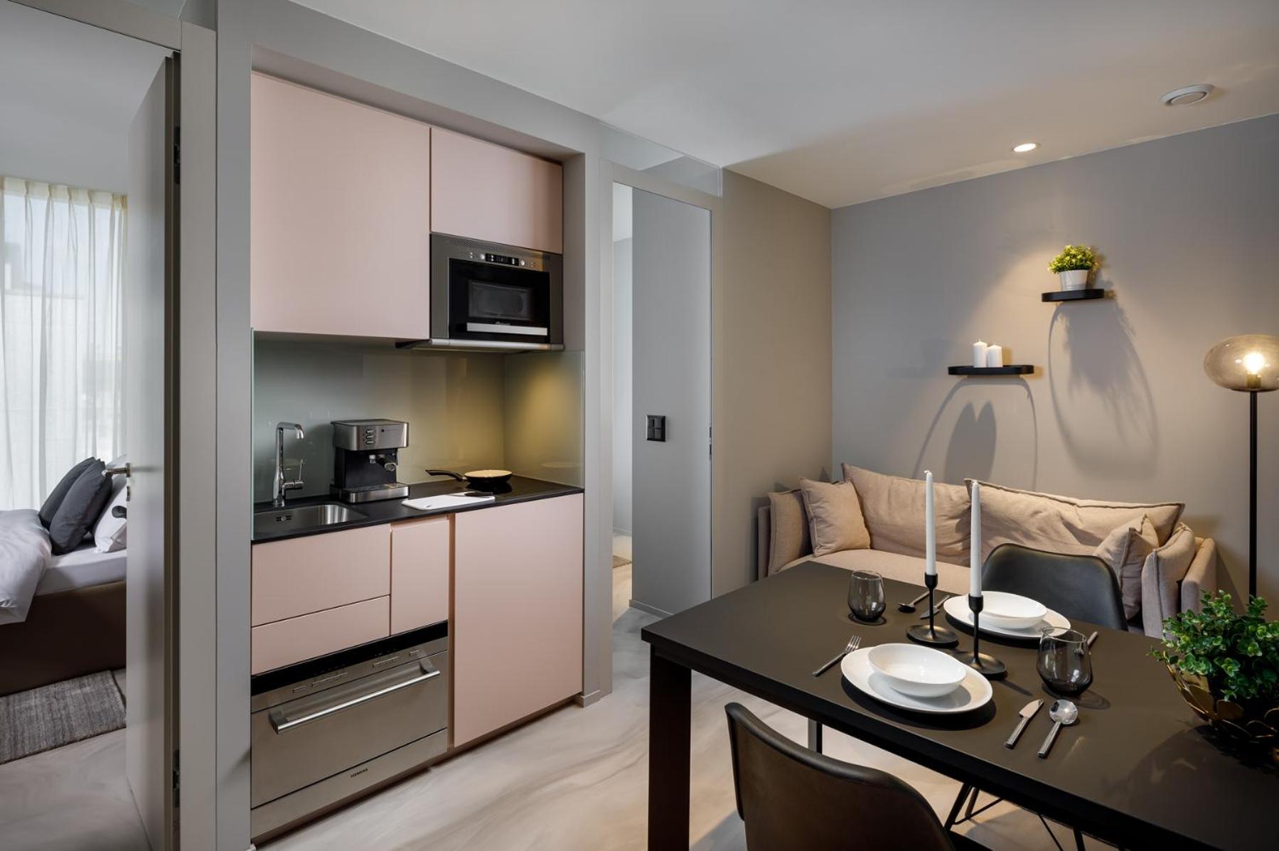 Kitchen or kitchenette