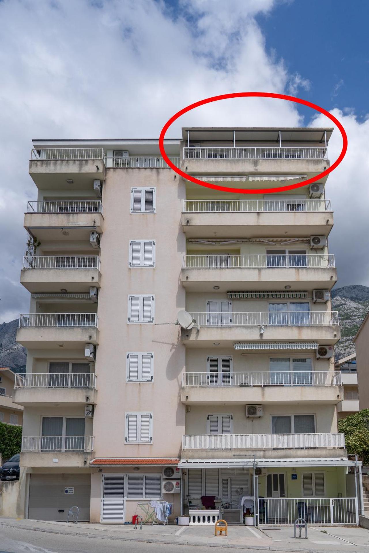 Apartment 30 m from Beach,Makarska,Marija