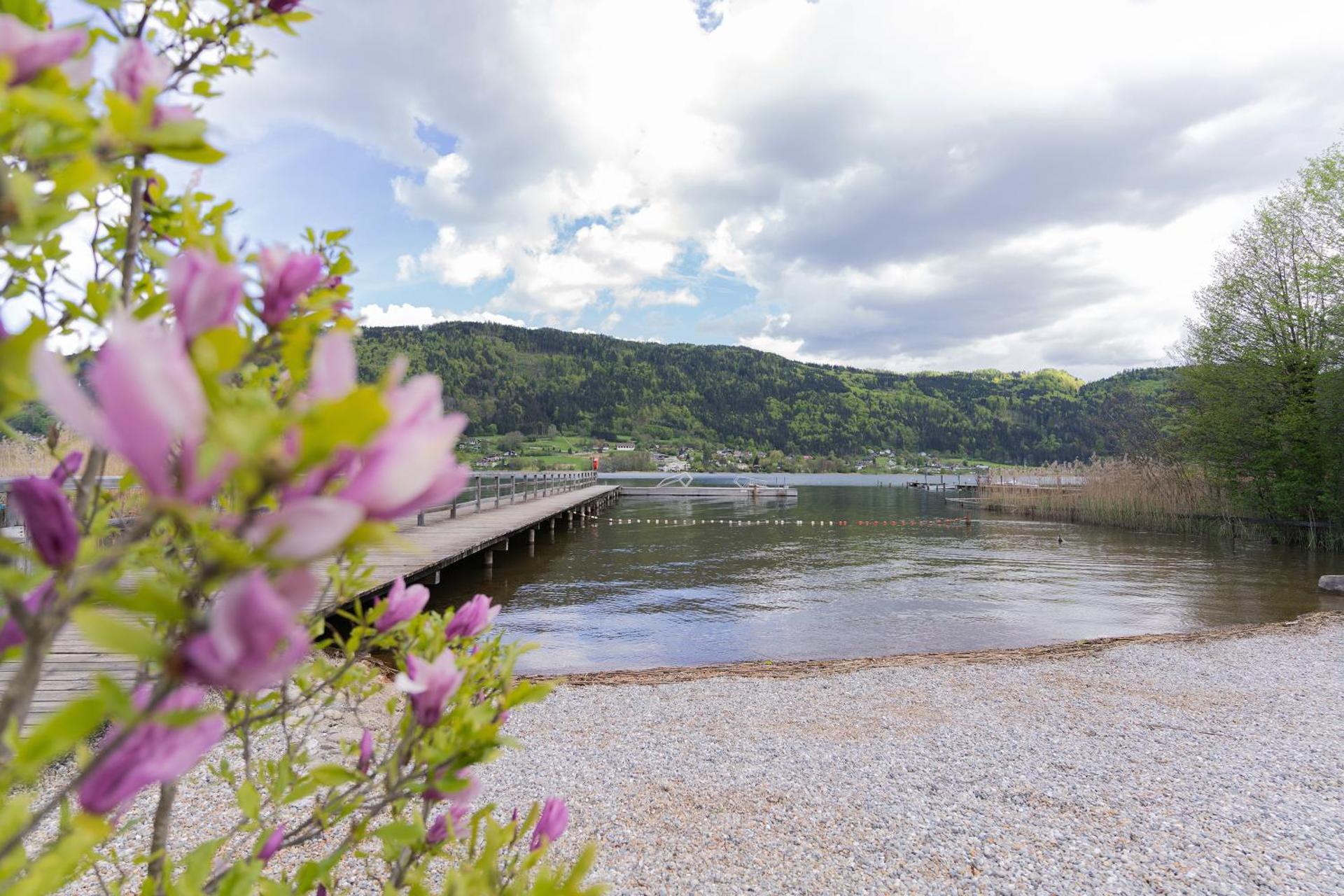 CT-GOLD Penthouse Bodensdorf Amatera privater Seezugang Hallenbad, Skiarena Gerlitzen