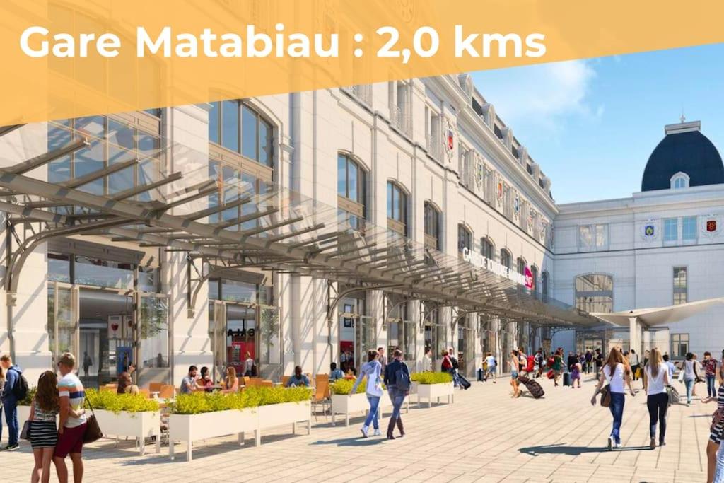 Maison Médicis - T5 Spacieuse et Calme en Ville - Emplacement Idéal